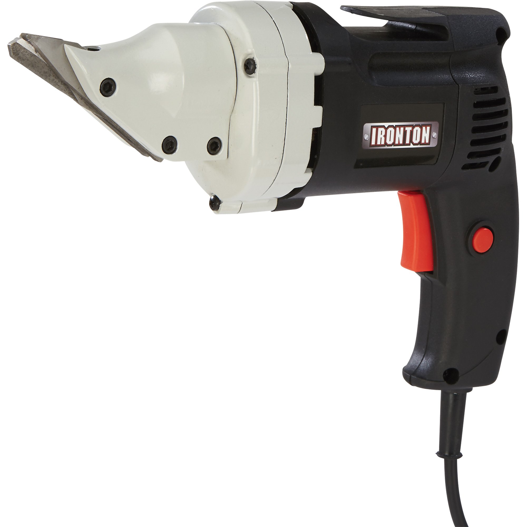 Ironton Electric Metal Shear — 4 Amp, 14 Gauge, 2500 SPM